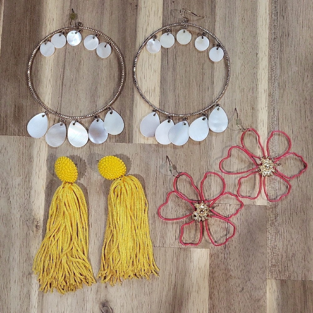 Bohemian Summer Earring Lot🌼